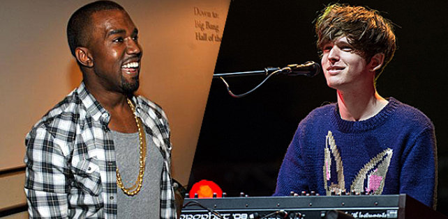 Kanye West хочет поработать вместе с James Blake